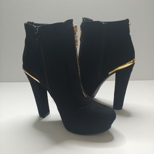 G By Guess DEAVA BLACK Ankle Boots